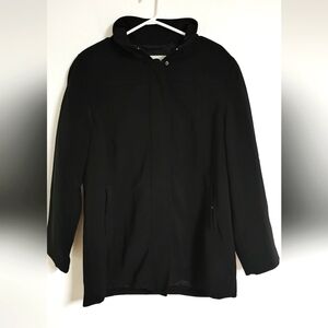 Calvin Klein Men's Classic Midweight Stand Collar Black Jacket L